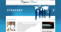 Desktop Screenshot of captainravee.com